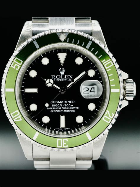 jual rolex submariner kermit|Rolex Submariner green 50th anniversary.